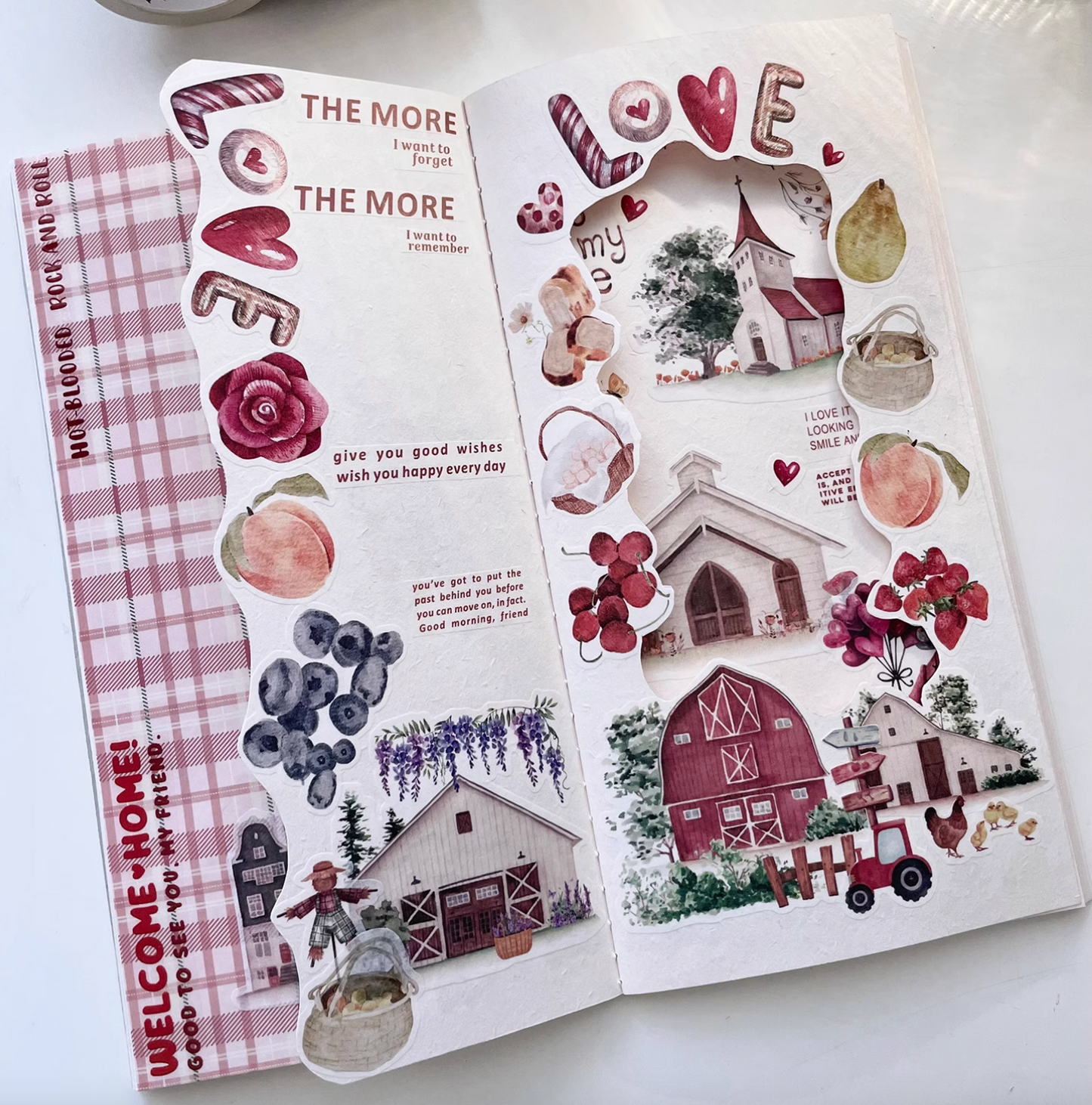 THE WASHI TAPE SHOP Serene Cottage Washi Tape (3 Rolls x 5m) - TARLBS