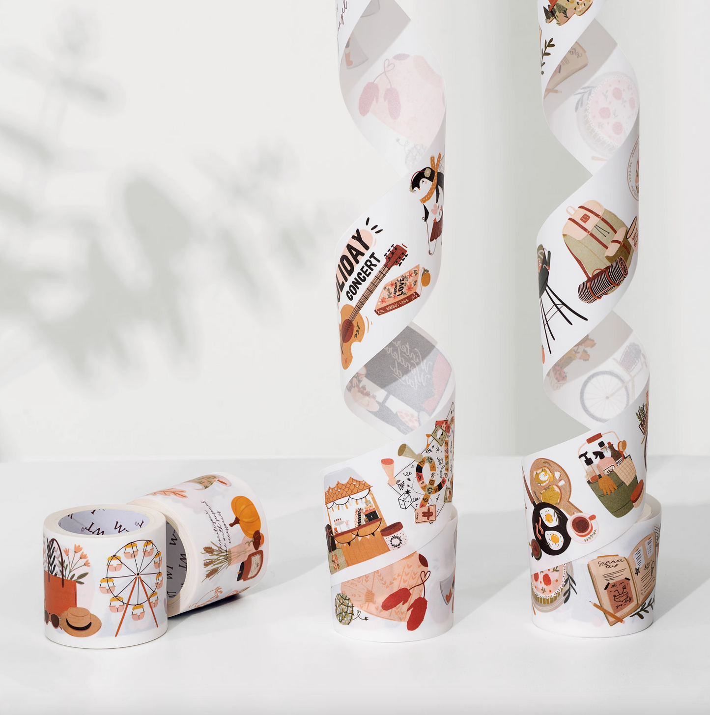 THE WASHI TAPE SHOP Seasons' Play Washi Tape (4 Rolls x 5m) - TARLBS