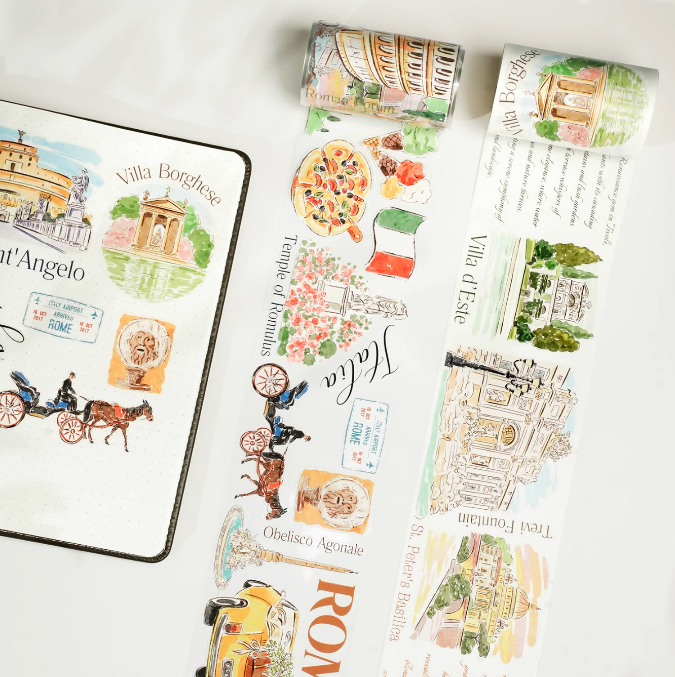 THE WASHI TAPE SHOP Rome Chapter PET Washi Tape (5m) - TARLBS