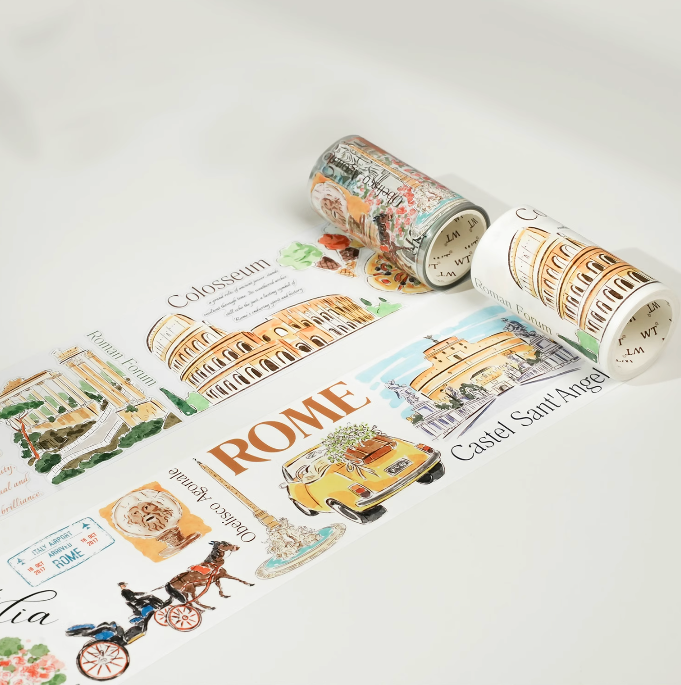 THE WASHI TAPE SHOP Rome Chapter PET Washi Tape (5m) - TARLBS