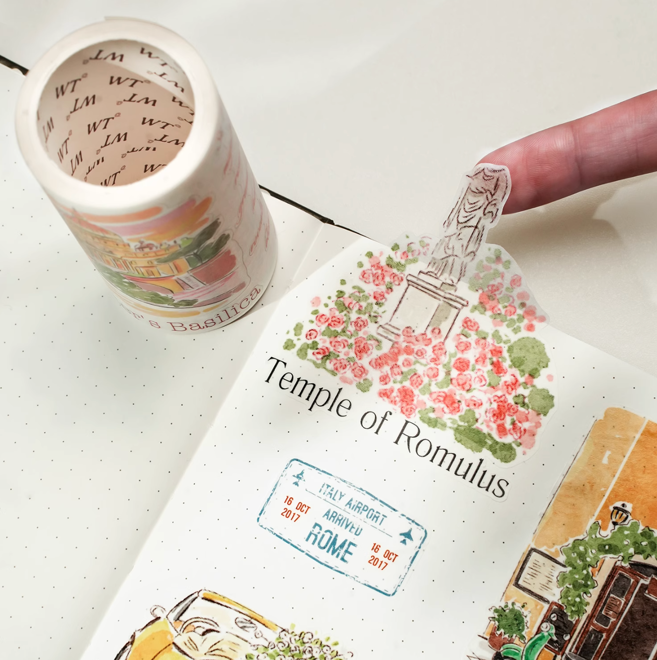 THE WASHI TAPE SHOP Rome Chapter PET Washi Tape (5m) - TARLBS