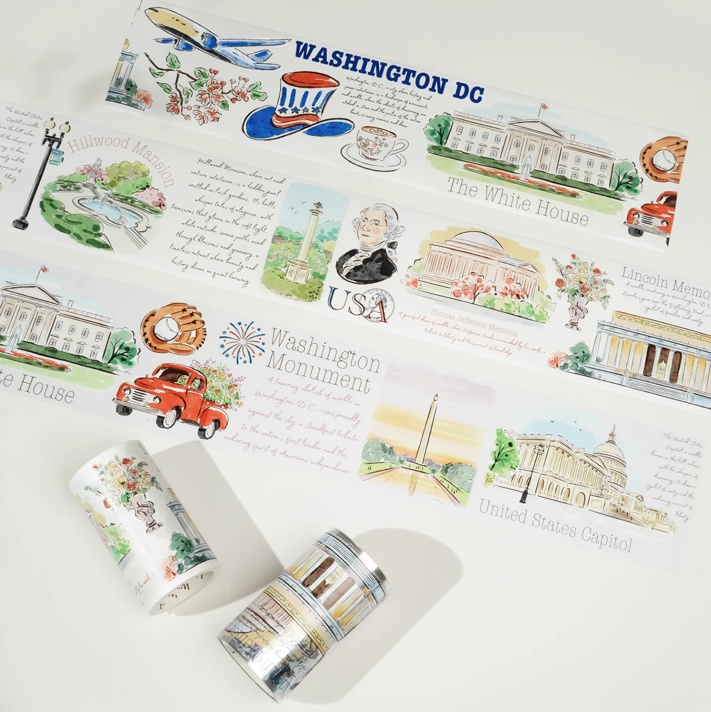 THE WASHI TAPE SHOP Washington Chapter PET Washi Tape (5m) - TARLBS
