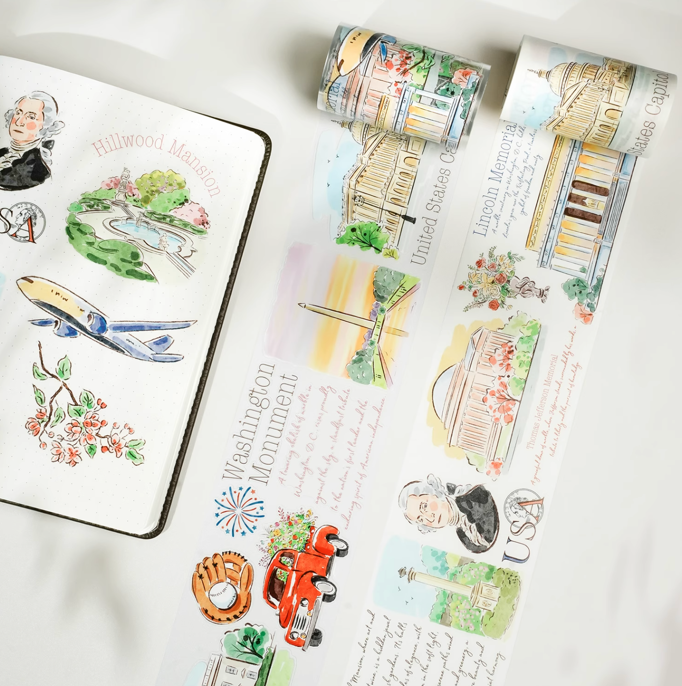 THE WASHI TAPE SHOP Washington Chapter PET Washi Tape (5m) - TARLBS
