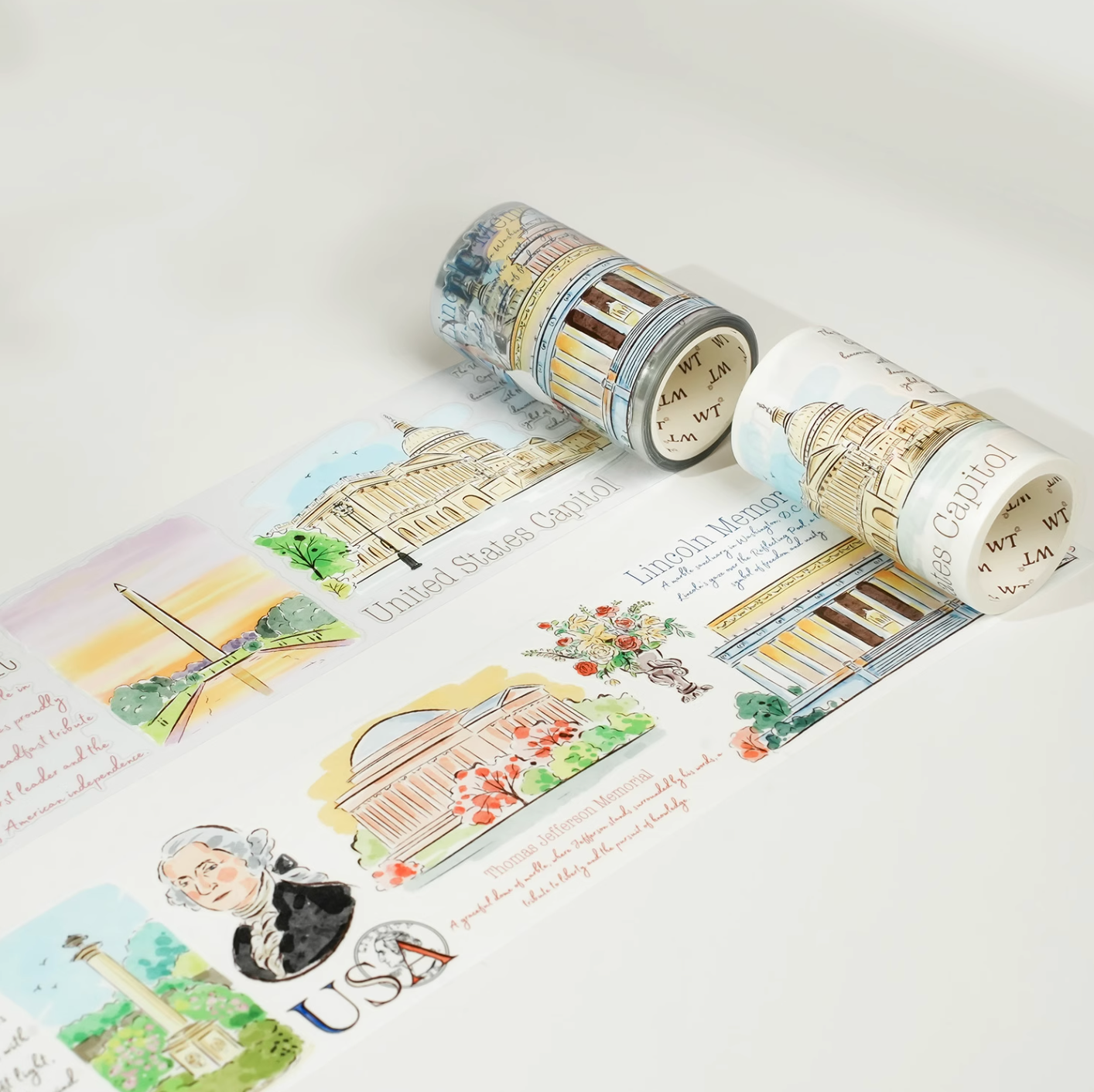 THE WASHI TAPE SHOP Washington Chapter PET Washi Tape (5m) - TARLBS