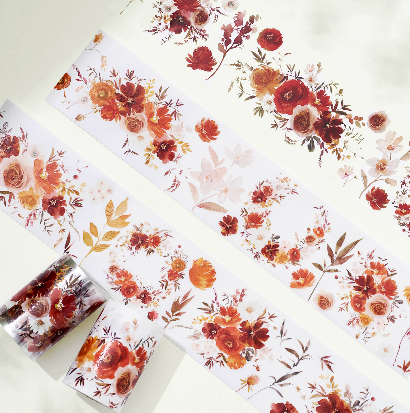THE WASHI TAPE SHOP Floral Hues PET Washi Tape (5m)
