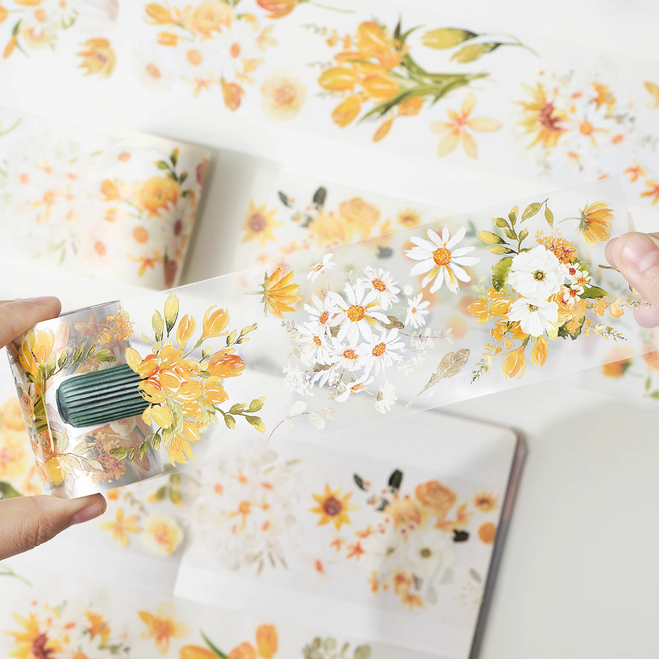 THE WASHI TAPE SHOP Moonlight Blossoms PET Tape (5m)