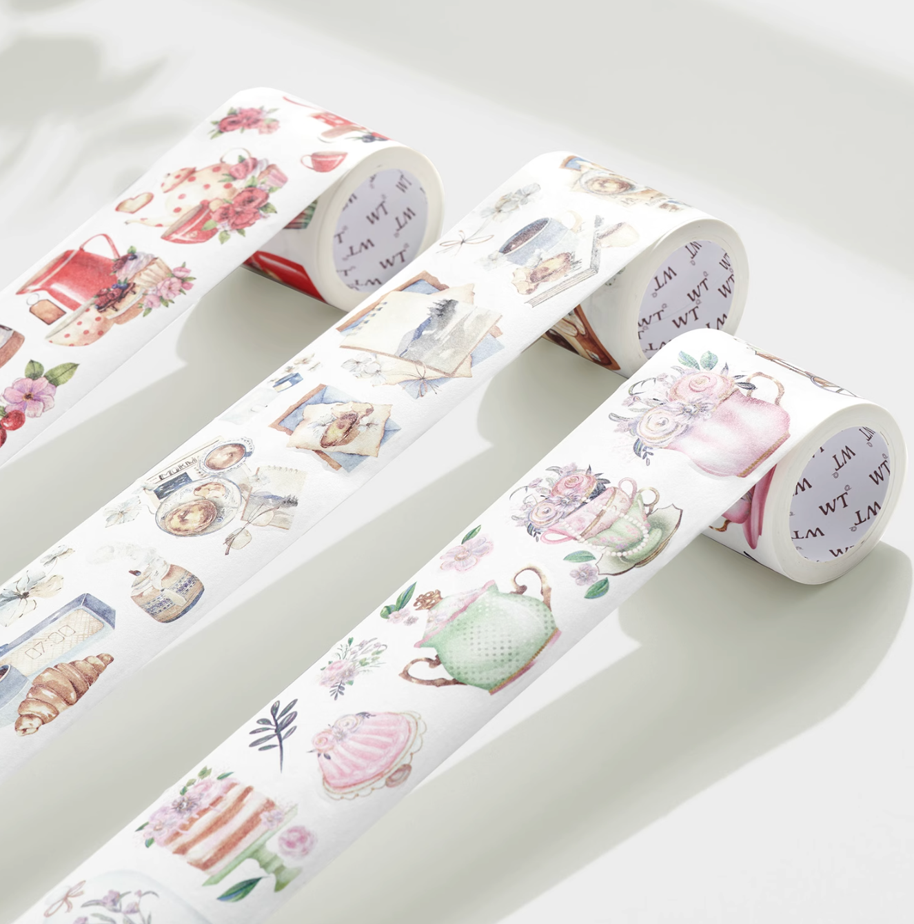 THE WASHI TAPE SHOP Brownie Moment Washi Tape Set (5m × 3 Rolls)