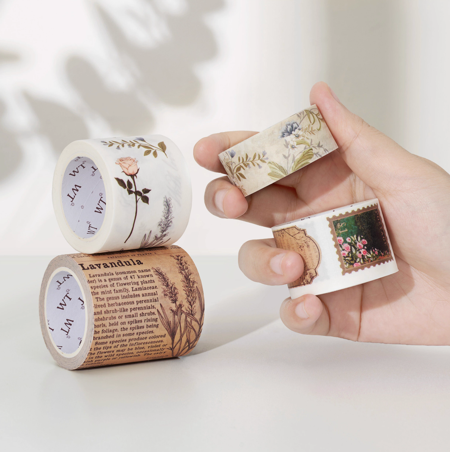 THE WASHI TAPE SHOP Fragrance Chronicles Washi Tape Set (5m x 4 Rolls)