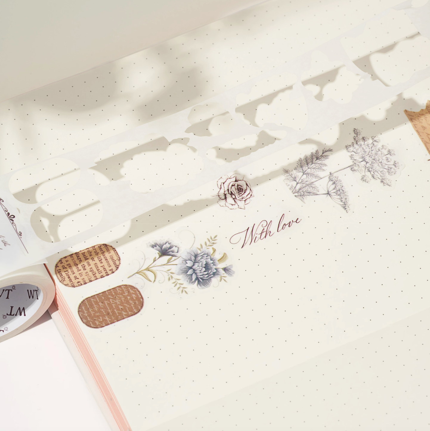 THE WASHI TAPE SHOP Fragrance Chronicles Washi Tape Set (5m x 4 Rolls)