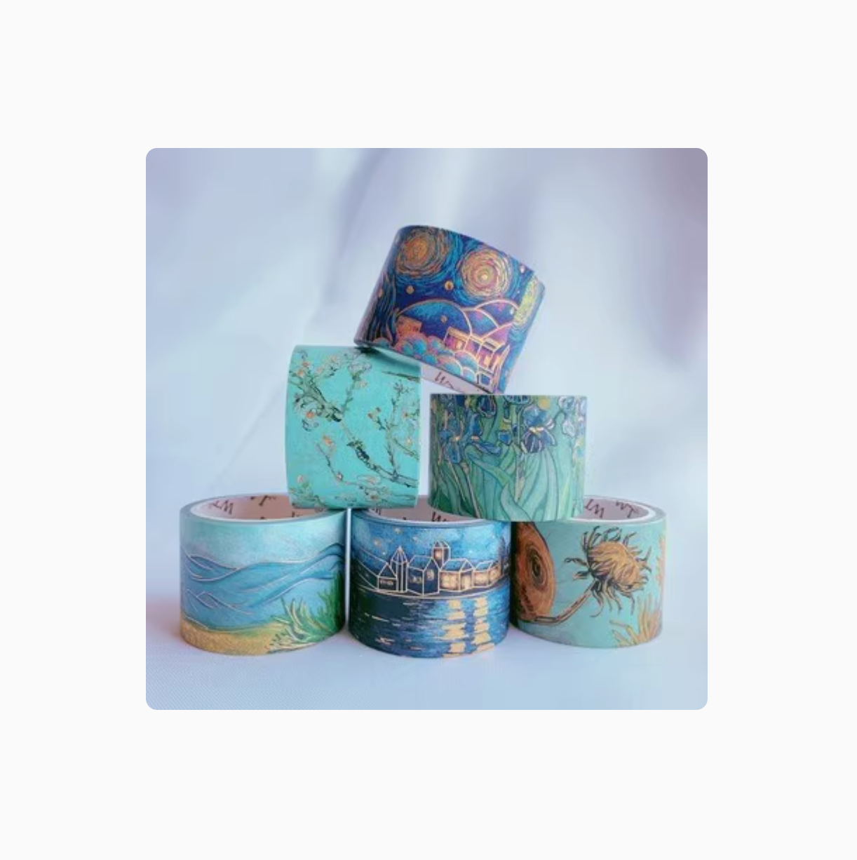 THE WASHI TAPE SHOP Van Gogh Washi Tape Set (5m)