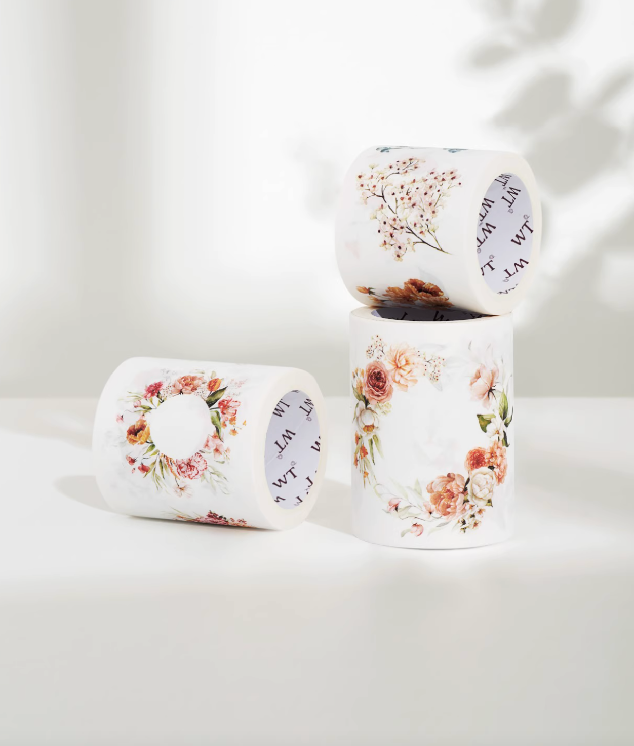 THE WASHI TAPE SHOP Blooming Whispers Washi Tape Set (5m x 3 rolls)