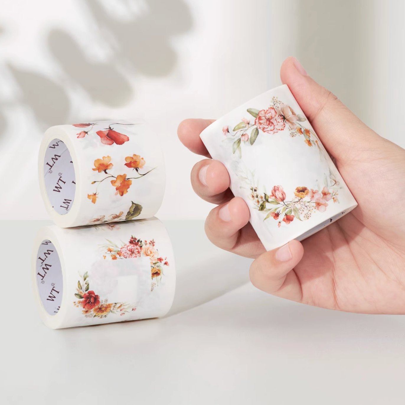 THE WASHI TAPE SHOP Blooming Whispers Washi Tape Set (5m x 3 rolls)
