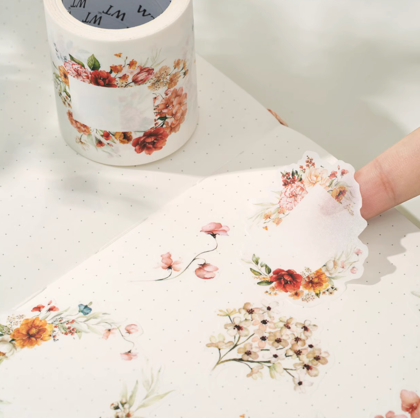 THE WASHI TAPE SHOP Blooming Whispers Washi Tape Set (5m x 3 rolls)