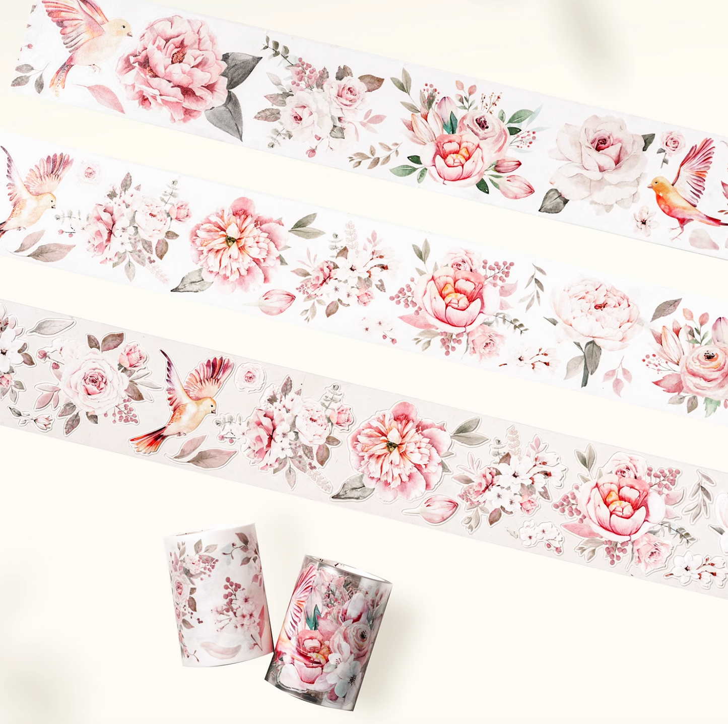 THE WASHI TAPE SHOP Scarlet Feather Crabapple PET Washi Tape (5m)
