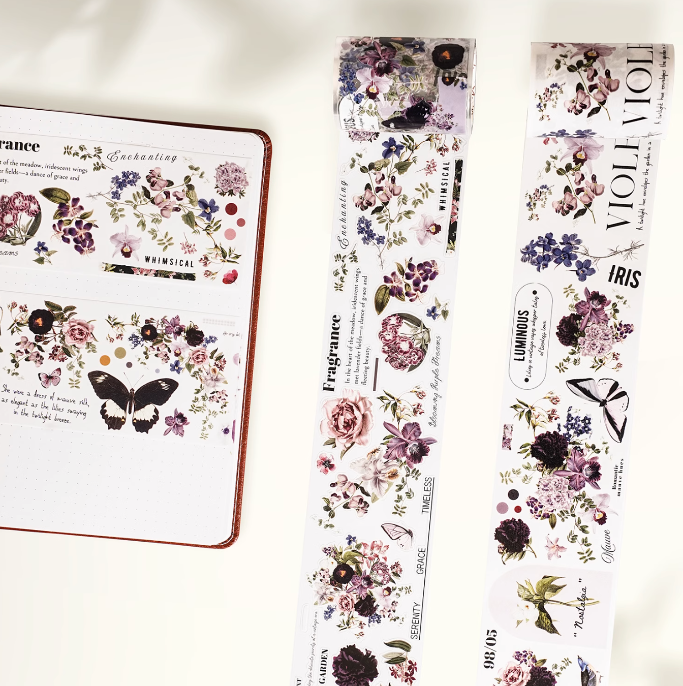 Violet Night PET Washi Tape 5m - TARLBS
