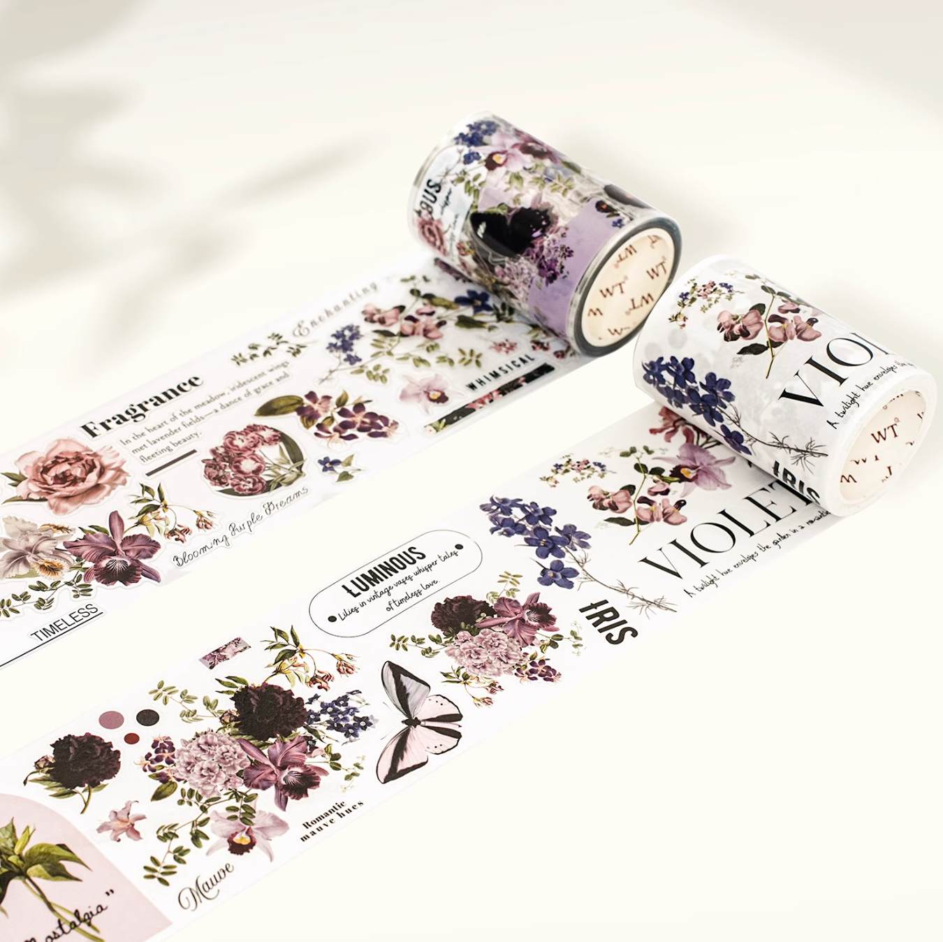 Violet Night PET Washi Tape 5m - TARLBS