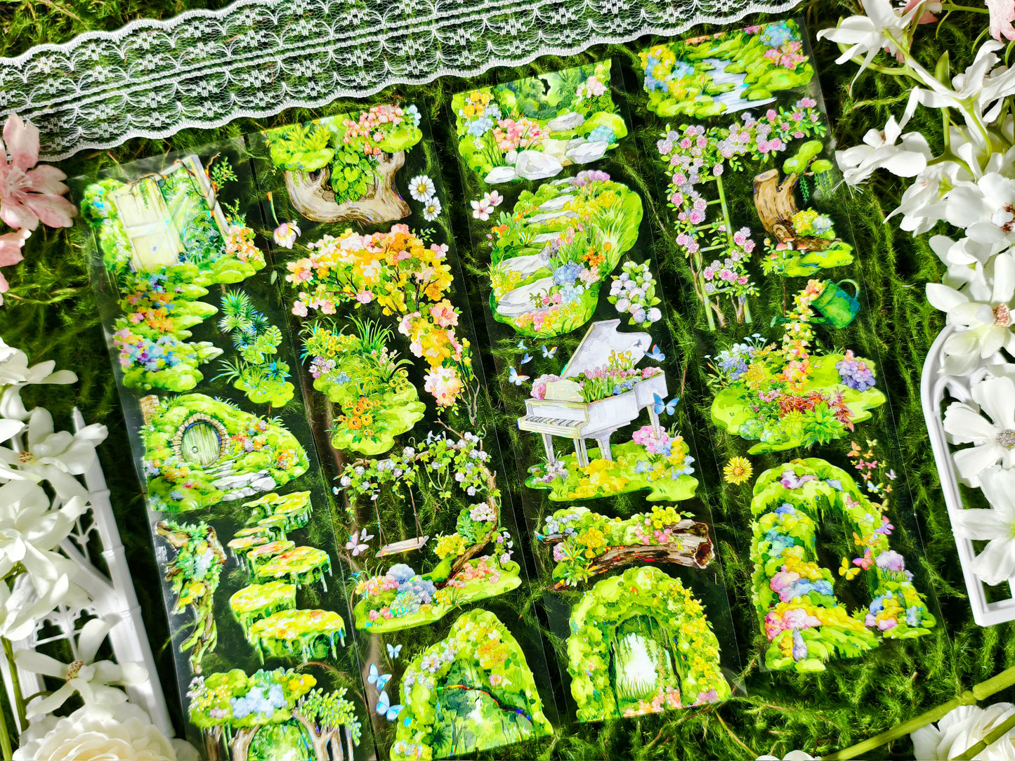 BOBO FISH Secret Grove Springtime PET Tape 5m