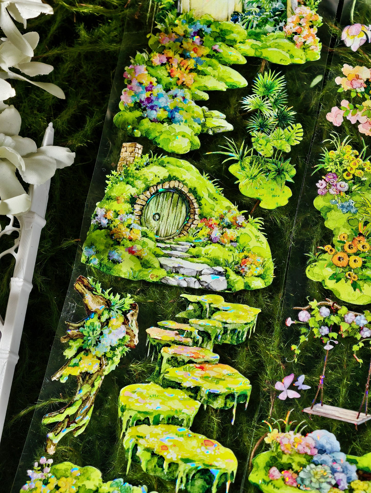 BOBO FISH Secret Grove Springtime PET Tape 5m
