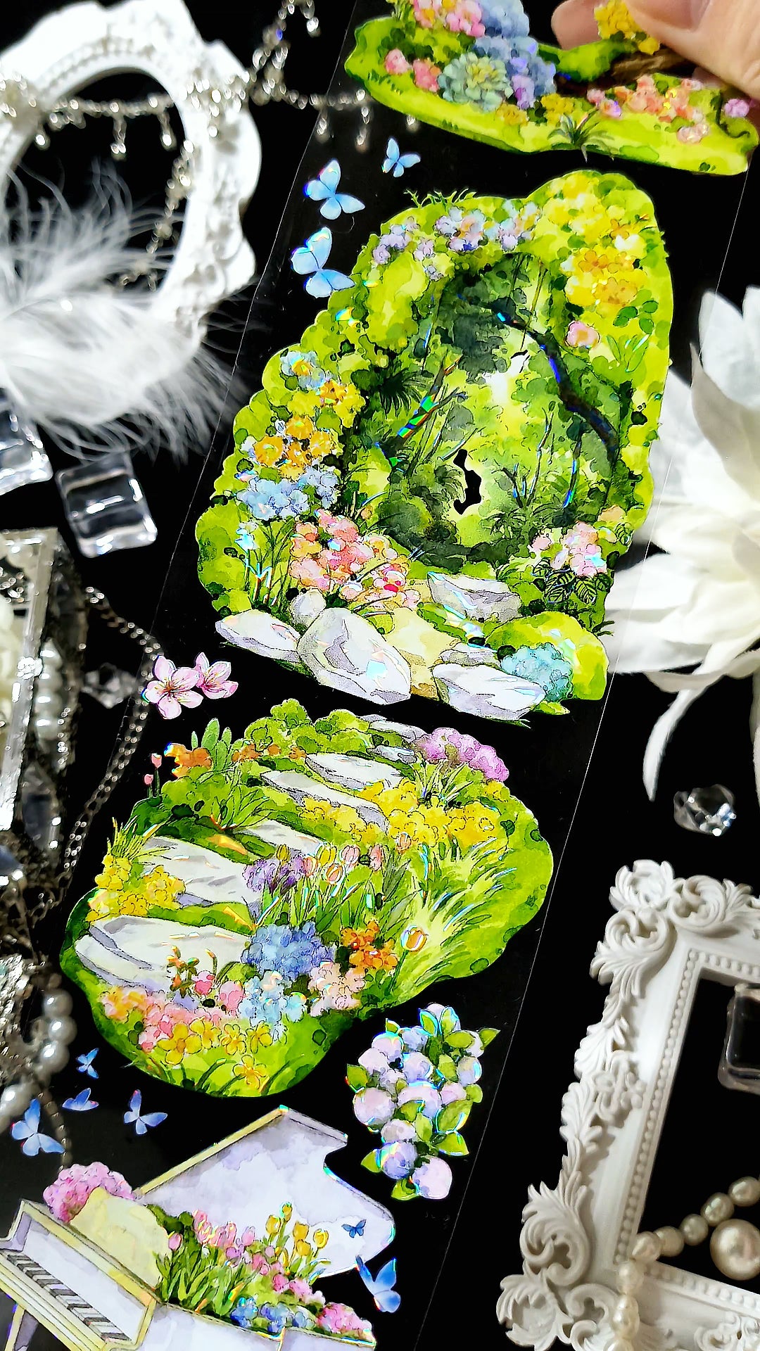 BOBO FISH Secret Grove Springtime PET Tape 5m