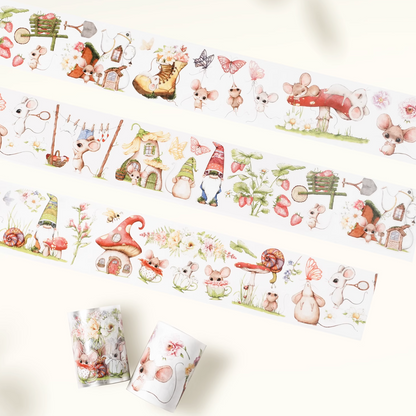 THE WASHI TAPE SHOP 栗吱鼠  PET 和纸胶带 5m - TARLBS
