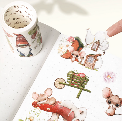 THE WASHI TAPE SHOP 栗吱鼠  PET 和纸胶带 5m - TARLBS