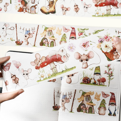 THE WASHI TAPE SHOP 栗吱鼠  PET 和纸胶带 5m - TARLBS