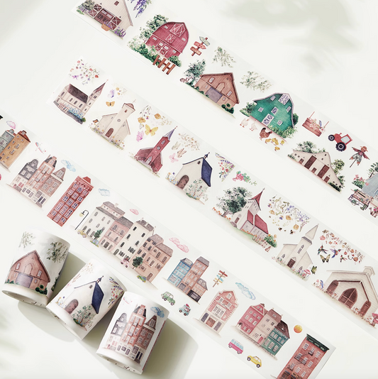THE WASHI TAPE SHOP Serene Cottage Washi Tape (3 Rolls x 5m)