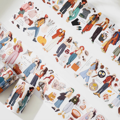 THE WASHI TAPE SHOP Moment Autumn-Winter PET Washi Tape 5m
