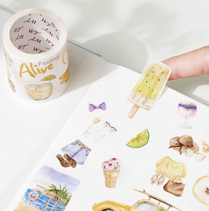THE WASHI TAPE SHOP Beach Party Washi Tape(3 Rolls x 5m)
