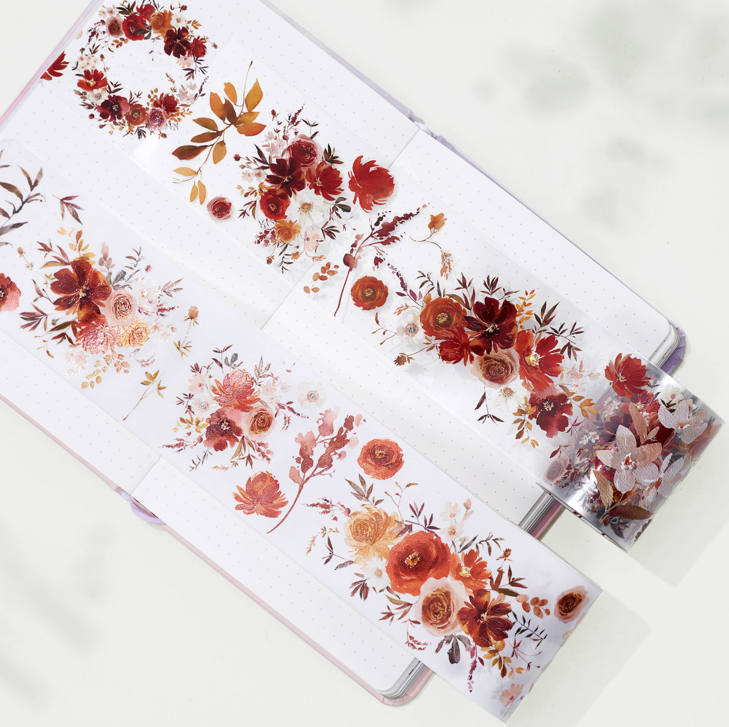 THE WASHI TAPE SHOP Floral Hues PET Washi Tape (5m)