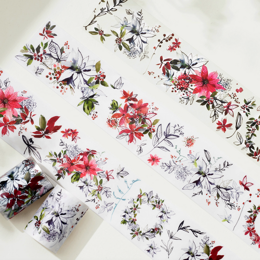 THE WASHI TAPE SHOP Hidden Blossoms PET Washi Tape (5m)