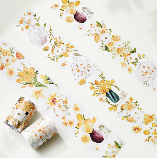 THE WASHI TAPE SHOP Moonlight Blossoms PET Tape (5m)