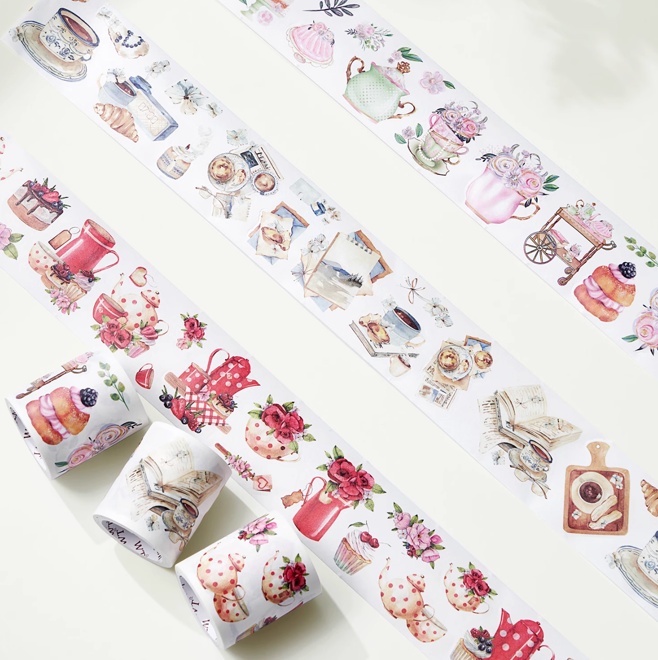 THE WASHI TAPE SHOP Brownie Moment Washi Tape Set (5m × 3 Rolls)