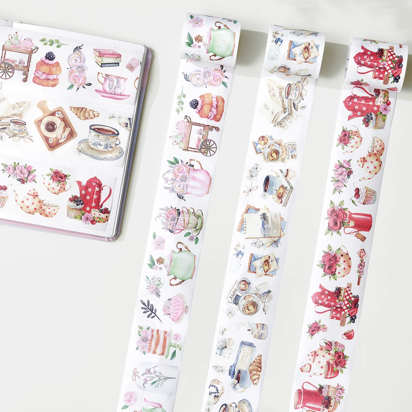 THE WASHI TAPE SHOP Brownie Moment Washi Tape Set (5m × 3 Rolls)