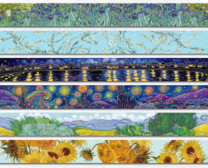 THE WASHI TAPE SHOP Van Gogh Washi Tape Set (5m)