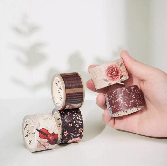 THE WASHI TAPE SHOP Academic Research Institute Washi Tape Set 5m x 5 rolls