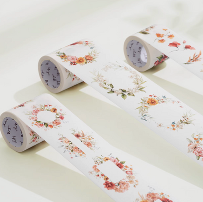 THE WASHI TAPE SHOP Blooming Whispers Washi Tape Set (5m x 3 rolls)