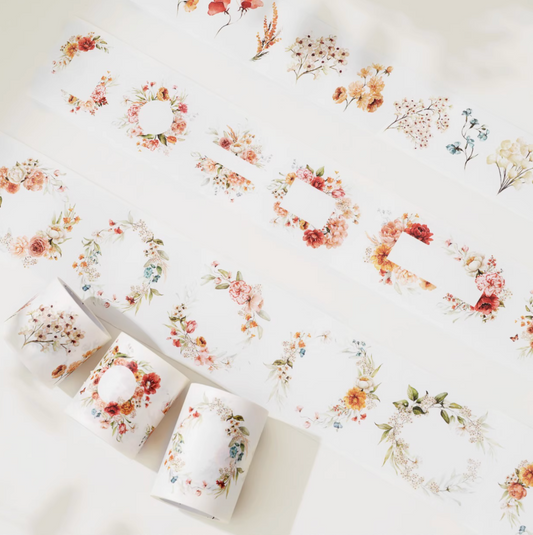 THE WASHI TAPE SHOP Blooming Whispers Washi Tape Set (5m x 3 rolls)