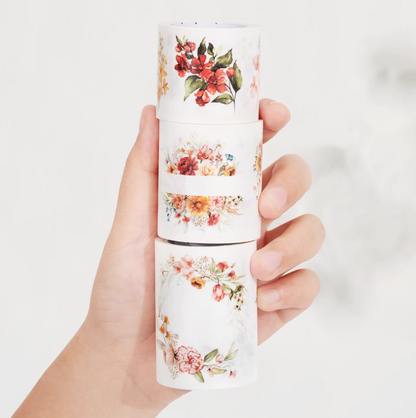 THE WASHI TAPE SHOP Blooming Whispers Washi Tape Set (5m x 3 rolls)