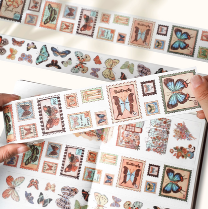 THE WASHI TAPE SHOP Tiny Butterfly Dreams Washi Tape Set (5m x 3 rolls)
