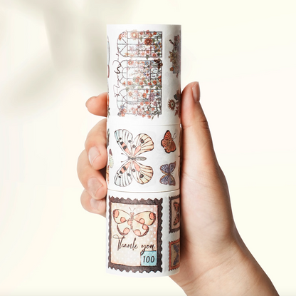 THE WASHI TAPE SHOP Tiny Butterfly Dreams Washi Tape Set (5m x 3 rolls)