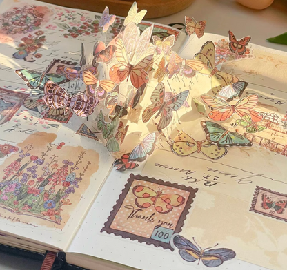 THE WASHI TAPE SHOP Tiny Butterfly Dreams Washi Tape Set (5m x 3 rolls)