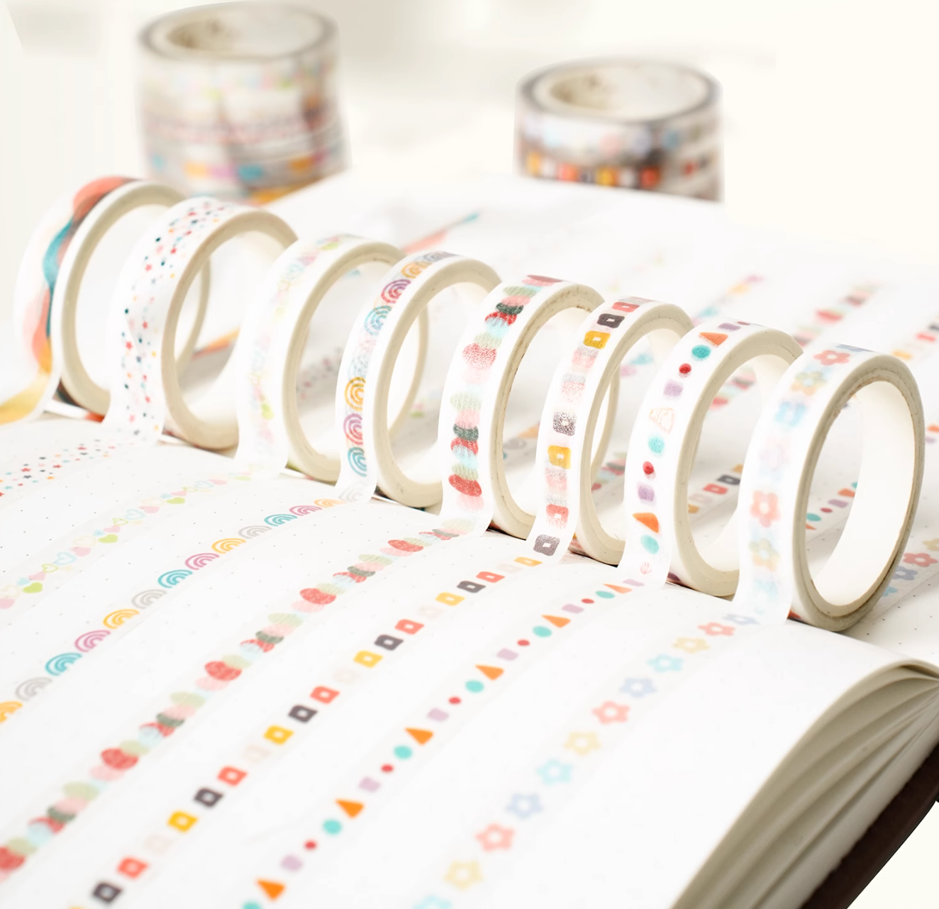 THE WASHI TAPE SHOP Colors Speak PET Washi Tape  (8 Rolls x 5m )