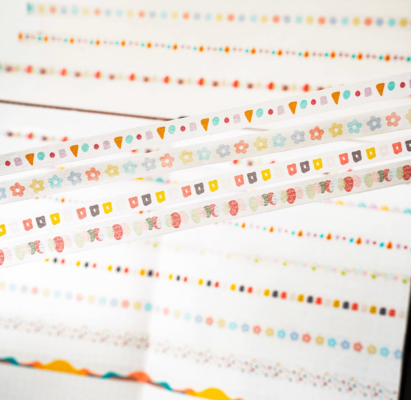 THE WASHI TAPE SHOP Colors Speak PET Washi Tape  (8 Rolls x 5m )