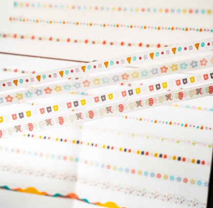 THE WASHI TAPE SHOP Colors Speak PET Washi Tape  (8 Rolls x 5m )