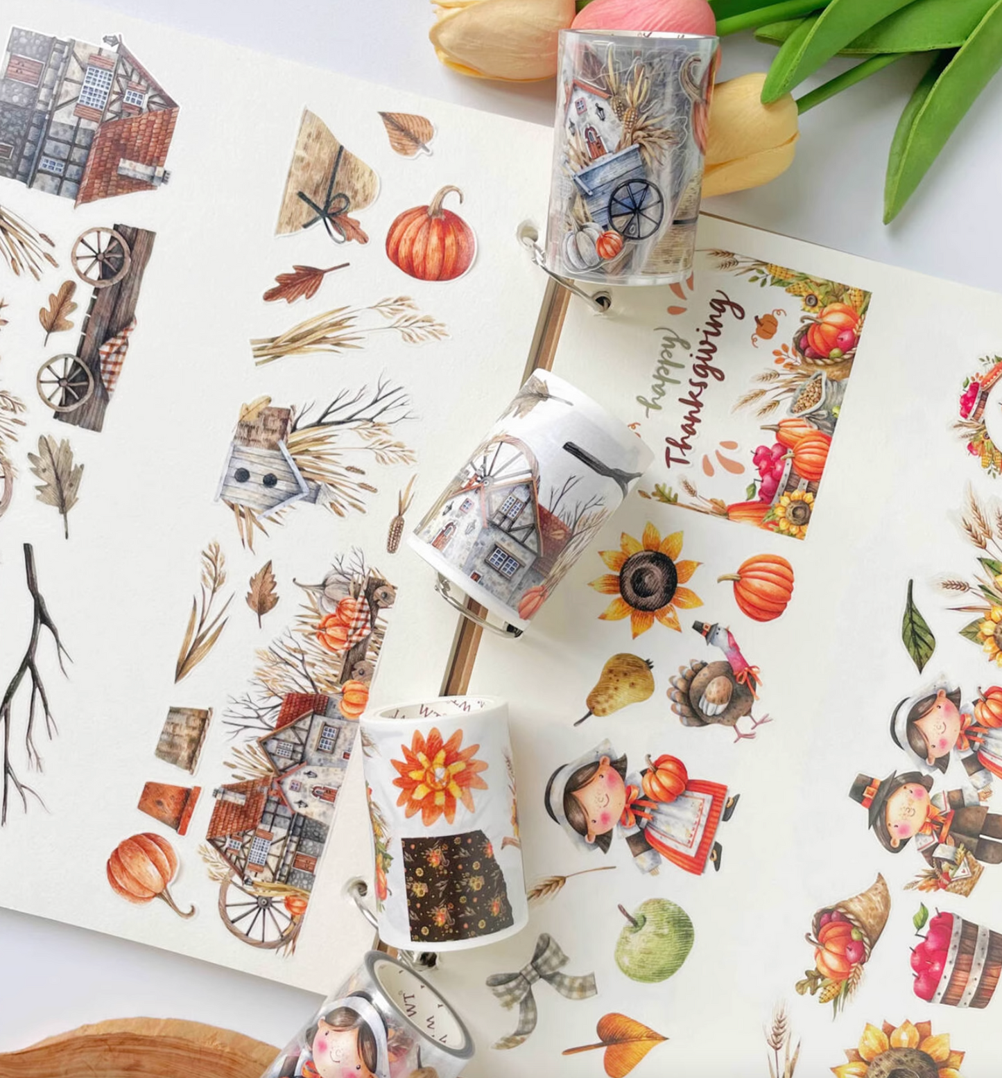 THE WASHI TAPE SHOP Harvest Season - Old Dream Cottage PET Washi Tape (5m)