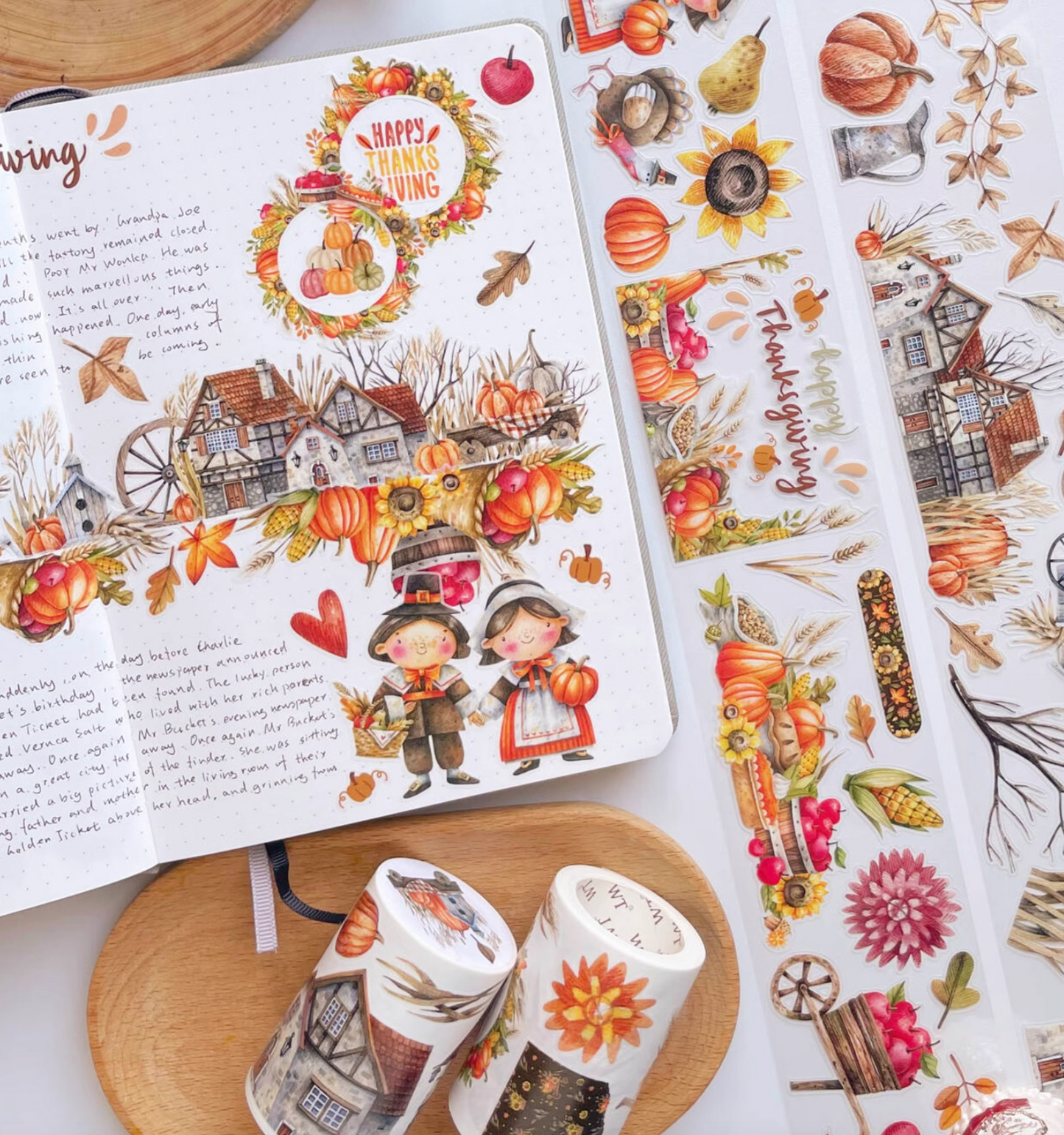 THE WASHI TAPE SHOP Harvest Season - Old Dream Cottage PET Washi Tape (5m)