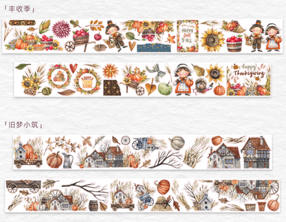 THE WASHI TAPE SHOP Harvest Season - Old Dream Cottage PET Washi Tape (5m)