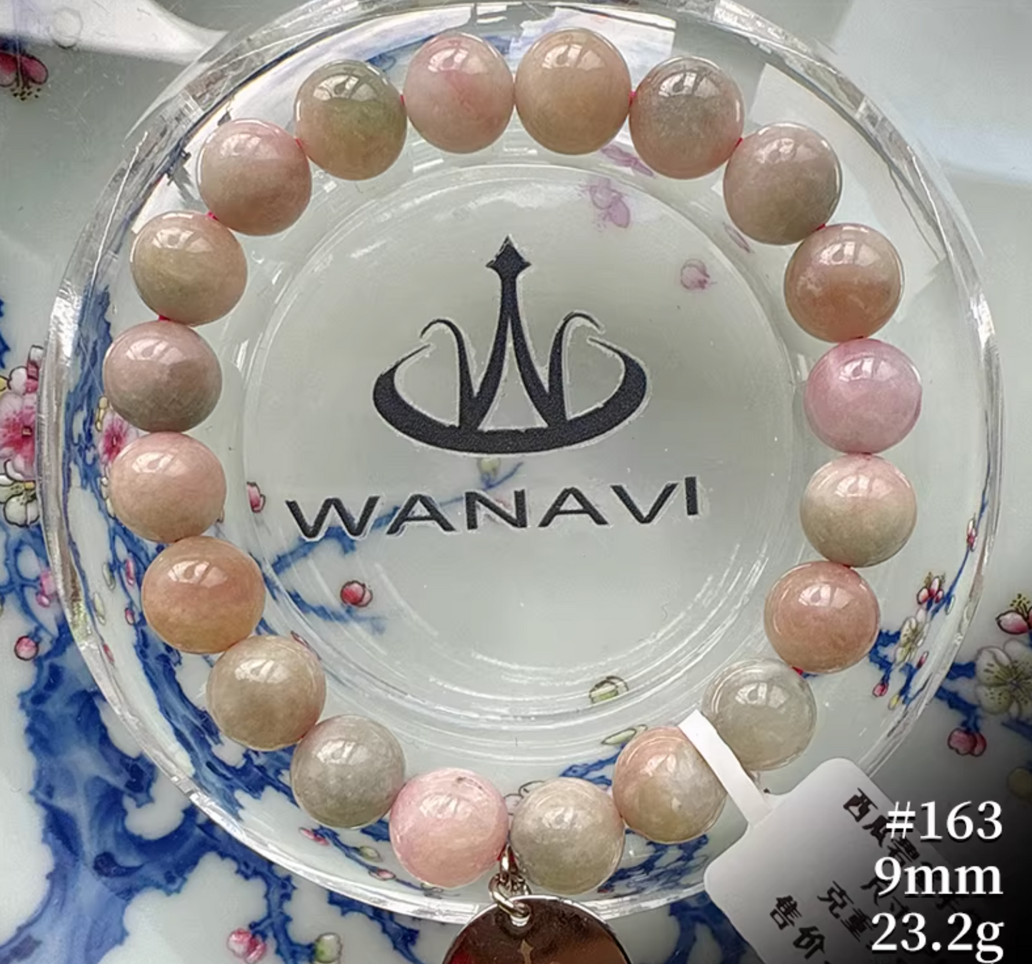 Watermelon Tourmaline Bracelet｜WANAVI Natural Crystal Collector's Bracelet, Designer Energy Jewelry