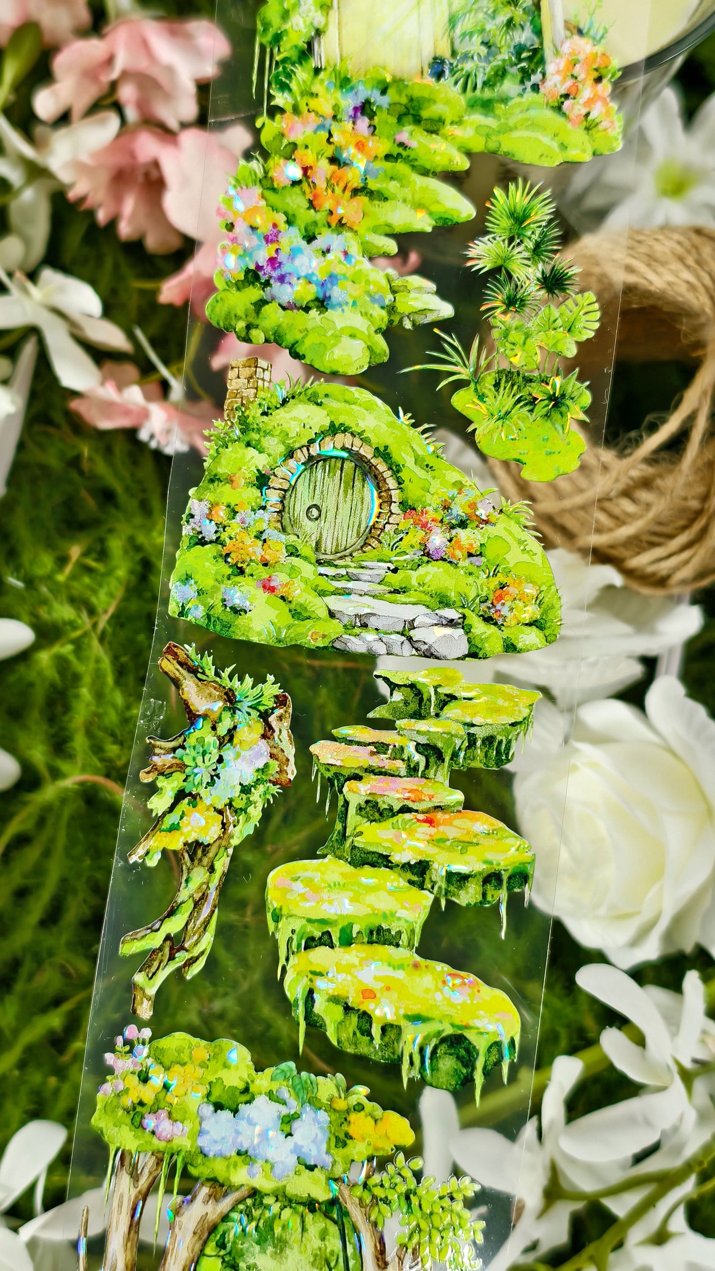 BOBO FISH Secret Grove Springtime PET Tape 5m